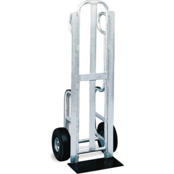 Valley Craft Valley CraftÂ Trayless Aluminum 12-Pack Delivery Hand Truck - 8"D Shoe & Skid Rails F81797A2